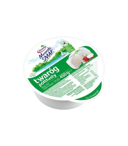 Mazurski Smak - Curd 450g semi fat Mazurski Smak - Curd 450g semi fat