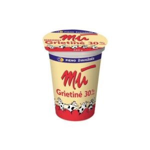 Mu - Sour Cream 30% Fat 360g Dvaro - Butter 82% Fat 200g