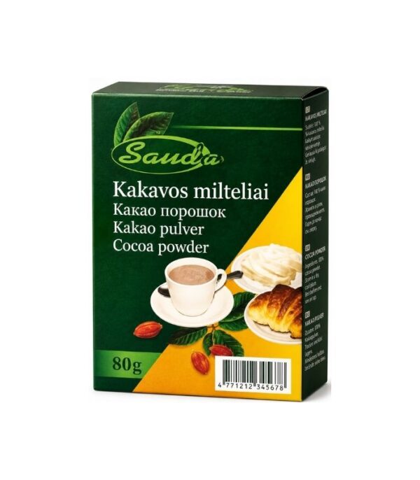 Sauda-Cocoa-80gN1 Sauda - Cocoa 80g