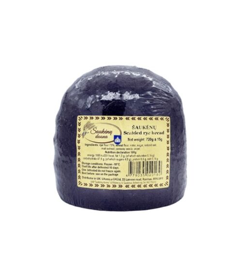 Saukenu - Black Rye Saukenu Bread 720g Saukenu - Black Rye Saukenu Bread 720g