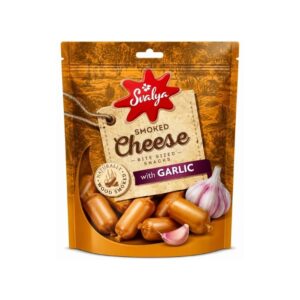 Svalia-Classic-Cheese-Snack-with-Garlic-75gN1 Pieno Zvaigzdes - Riazenka Buttermilk 3.2% Fat 500ml