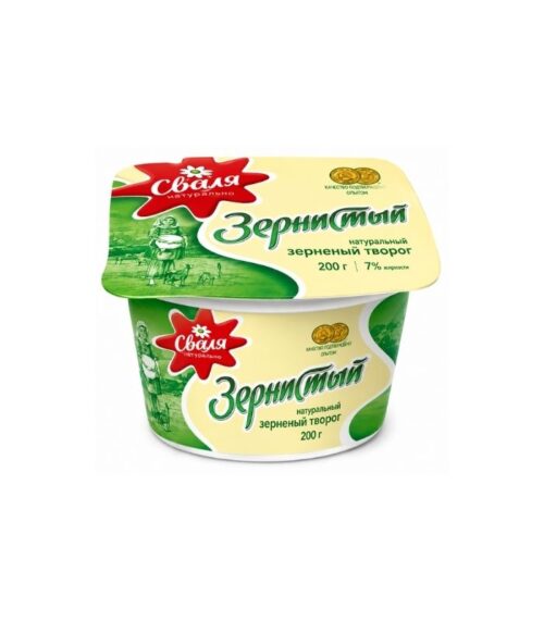 Svalia-Cottage-Cheese-7-Fat-200gN1 Svalia - Cottage Cheese 7% Fat 200g