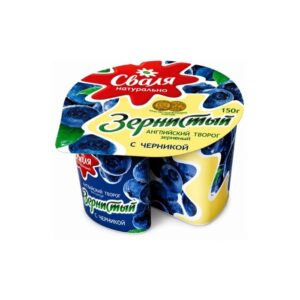 Svalia-Cottage-Cheese-with-Blueberries-7-Fat-150gN1 Dvaro - Kefyr 2.5% 900g tetra-pak