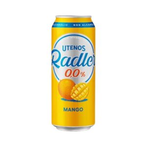 Utenos - Radler Mango Flavour Drink 0.0% 0.5l Can Mlekpol - Mazurski Smak Curd Semi Fat 275g