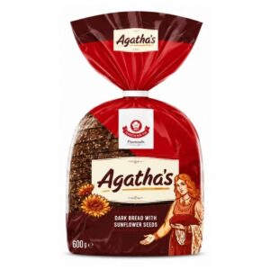 Vilniaus-Duona-Agotos-Dark-Bread-with-Sunflower-Seeds-375gN1 Baltasis Pyragas - Ajeru Bread 650g