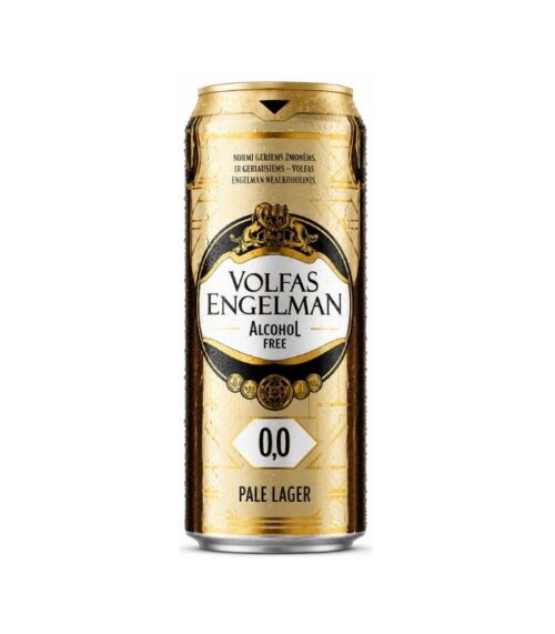 Volfas-Engelman-Non-Alco-Lager-568ml-CanN1 Volfas Engelman - Non Alco Lager 568ml Can