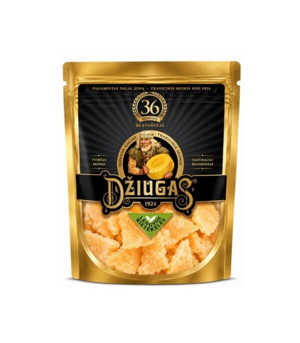 Zemaitijos-Dziugas-Cheese-Snack-36-Months-100gN1 Zemaitijos - Dziugas Cheese Snack 36 Months 100g