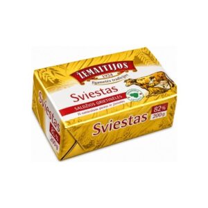 Zemaitijos - Zemaitijos Butter 82% Fat 200gN1 Arsenal - Exquisite Biscuits with Dark Decorated 450g